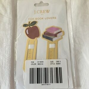 Jcrew Factory set of two bookmarks